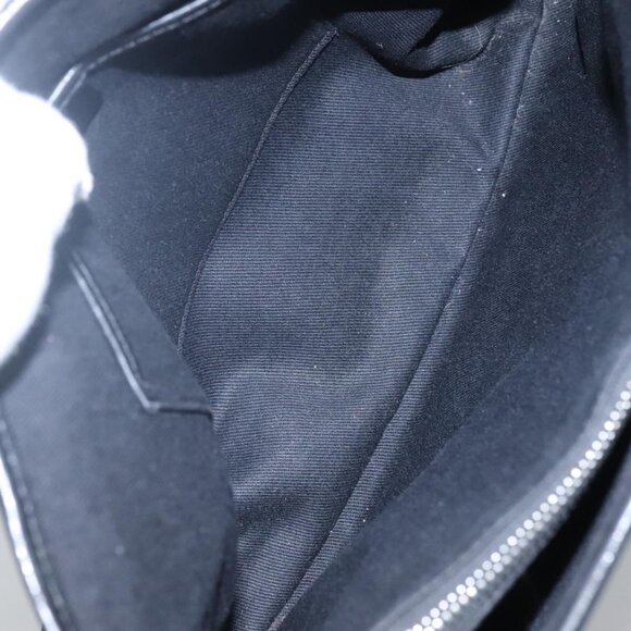 CELINE C Macadam Canvas Hand Bag Black Auth - Picture 11 of 16